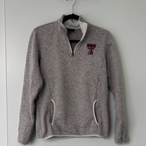 Texas Tech Quarter-Zip Sweater